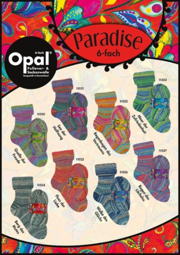 Opal Paradise, 6ply, 150g
